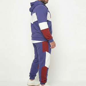 Men's Plus Size Tracksuit Wholesale High-Quality Zip-Up Hoodie Jogger <b>Pants</b> OEM Winter 450 GSM Fleece Tracksuits Men - Product Image 3
