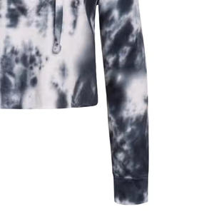 เสื้อฮู้ดครอปแขนยาวผ้าเทอร์รี่โพลีเอสเตอร์/คอตตอน สำหรับผู้ชาย  แบบเรียบ สีพื้น เหมาะสำหรับฤดูหนาว  สามารถสั่งทำพร้อมโลโก้ของคุณเองได้ - Product Image 2