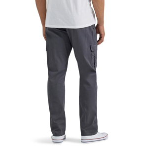 Men's Dark Gray <b>Cargo</b> Pants Straight Leg Canvas Workwear Style Multiple Pockets Mid Waist Breathable Autumn Wear - Product Image 6