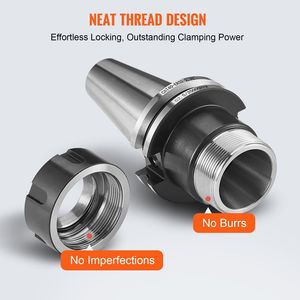 Set di Pinze CAT40 ER 16/32 da 35 Pezzi SLN FMB APU, Portautensili in Acciaio a Molla con 10 Tiranti - Product Image 4