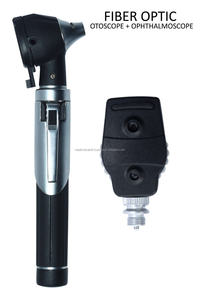 Set Portátil de Otoscopio y Oftalmoscopio Veterinario Negro, de Acero Inoxidable, Eléctrico, con Certificación CE, Equipo de Entrenamiento para Clínicas y Hospitales Veterinarios - Product Image 2