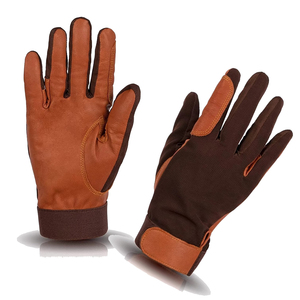 Gants d'équitation en cuir sur mesure à prix avantageux pour hommes - Durables, respirants, antidérapants, imperméables, options de couleur et logo personnalisés - Product Image 5