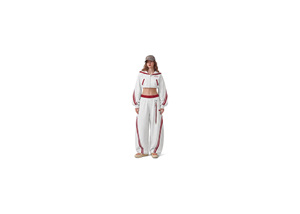Sweat à capuche blanc zippé avec poche, style sportif, unisexe, coupe classique, hiver, service OEM, 400g polyester/coton - Product Image 3