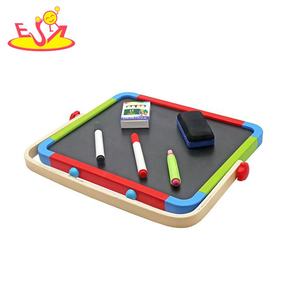 Doppia facciata popolare tavolo da disegno in legno-giocattolo educativo di apprendimento precoce con superficie di scrittura magnetica per Kid W12B270 - Product Image 3