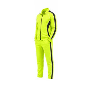 Men Breathable Sports Tracksuit Custom Athletic Gym Training Jacket <b>Pants</b> Set OEM ODM Wholesale Sportswear Supplier Bulk Factory - Product Image 3