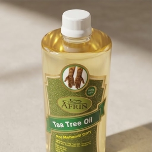 Aceite de Árbol de Té Premium para Mehandi, Realza el Color Oscuro de la Henna, Aceite Puro de Nilgiri para Tinte Profundo, 1L - Product Image 6