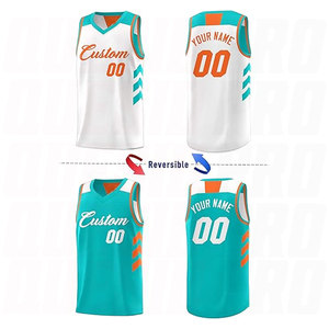 Diseño Gratuito, Secado Rápido, Sublimación, Jersey de Baloncesto Personalizado, Ropa Deportiva, Uniforme de Equipo, Impresión, Baloncesto Reversible - Product Image 2