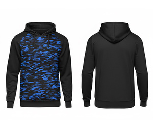 เสื้อฮู้ดพิมพ์ลายเต็มตัวแบบกำหนดเอง ด้วยเทคนิคการพิมพ์แบบซับลิเมชั่น – เสื้อฮู้ดทีมแบบกำหนดเองสำหรับผู้ชาย ผู้หญิง และเยาวชน เสื้อแจ็คเก็ตมีฮู้ดสำหรับฝึกซ้อม ชุดกีฬา - Product Image 5