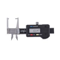 Jauge numérique de mesure de l'épaisseur des diamants en acier inoxydable de 26 mm - Noir, modèle neuf JTJSGC04, outils pour bijoux, excellente qualité