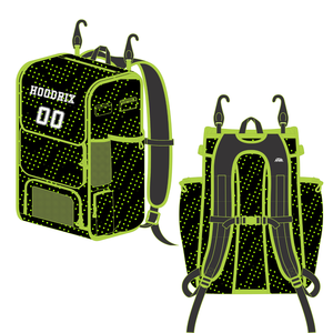 Mochila de béisbol personalizada, duradera, para deportes de equipo, sublimada, con diseño personalizado, nombre y número del jugador - Product Image 4