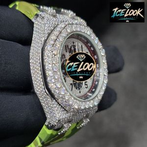 Reloj de Cuarzo con Incrustaciones de Diamantes, Cronógrafo, Esfera Cuadrada, Repuesto para Joyería de Moda - Product Image 2