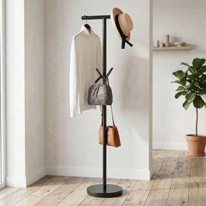 Étagère de qualité OEM vente en gros fabricant taïwanais stockage à domicile ménage nouveau Design bricolage cintre support - Product Image 1