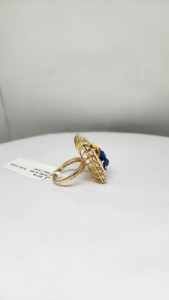 แหวนเพชรแท้ 9K ชุบโรเดียมสำหรับสุภาพสตรี ความบริสุทธิ์ SI สี H น้ำหนัก 0.61 กะรัต รับรองโดย IGI น้ำหนักสุทธิ 8.638 กรัม เครื่องประดับหรูหรา - Product Image 2