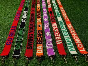 Replacement Handbag Strap Beaded Crossbody Handle Seed Bead Shoulder Belt Game Day Accessory Sports Team Sashes Wide Purse Parts - Product Image 2