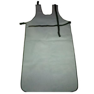 Delantal de cuero duradero diseñado para trabajadores de metalurgia y montadores. Delantal de soldadura diseñado para protección contra chispas fuertes y exposición a abrasión. - Product Image 1