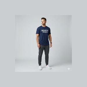 เสื้อยืดผู้ชายแบบสั่งทำพิเศษ พร้อมโลโก้แบบกำหนดเอง คอกลม เสื้อยืดผู้ชายรักษ์โลก ผลิตตามสั่ง มีหลากหลายสไตล์ ดีไซน์ใหม่ - Product Image 4