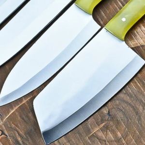 Ensemble de couteaux de chef pratiques pour couper les légumes, la viande et les fruits, avec des poignées confortables pour une utilisation quotidienne en cuisine, en gros - Product Image 3