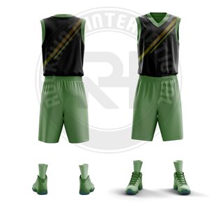 Conjunto de Uniforme de Baloncesto de Poliéster Diseñado con Tela Ligera y Transpirable que Ofrece Comodidad, Durabilidad y Rendimiento - Product Image 4
