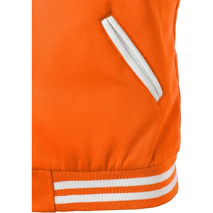 Baseballs Jackets New Fashion Casual Quality Patchwork Button Sports Coat Women <b>Men</b> Team Varsity Jacket Custom - Product Image 6