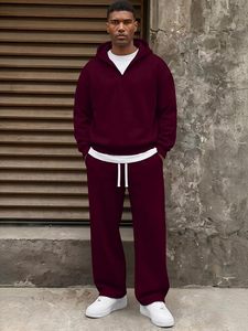 1. Ensemble de survêtement sportif décontracté pour homme de qualité supérieure, veste et pantalon assortis, vente en gros - Product Image 2