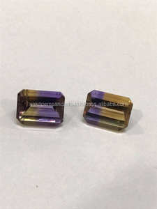 Pierre précieuse Amétrine naturelle bicolore, prix d'usine en gros, cristal de pierre Amétrine en vrac pour la fabrication de bijoux, fournisseur en gros - Product Image 6