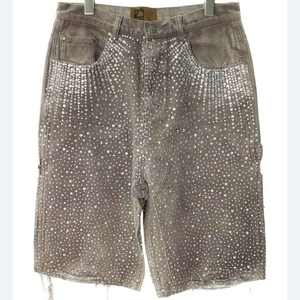 Pantalones Cortos Personalizados con Logotipo, Lavados con Ácido, con Cordón Ajustable, Felpa Francesa, 100% Algodón, Pantalones Cortos de Secado Rápido para Hombre, Ropa de Gimnasio - Product Image 1