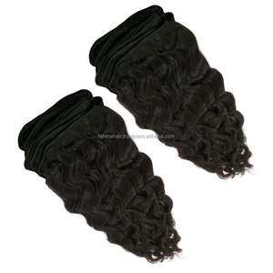 Vendeur de cheveux indonésien Machine à double trame sans pertes 100 cuticule de cheveux humains vierges Remy alignés emmêlés sans produits chimiques - Product Image 5