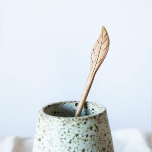 Cuchara de Madera Natural Tallada a Mano, Cuchara para Remover Hecha a Mano, Utensilio de Cocina Rústico y Regalo Ecológico - Product Image 4