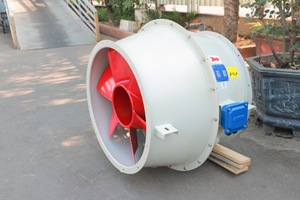 Ventilateur axial à entraînement direct pour découpe laser CNC industrielle, conception à montage sur base pour extracteur de cuisine, APL-5-6D, fabriqué en usine au Vietnam - Product Image 2