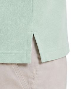 Polo Verde Menta para Hombre, Manga Corta, Tela Piqué de Algodón, Diseño Jacquard Informal, Cuello Camisero, Lujoso, Verano, Personalizado - Product Image 5