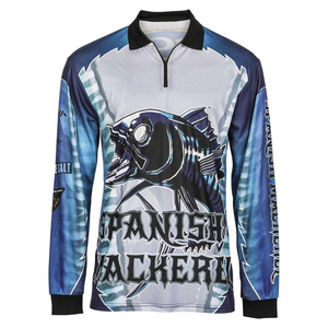 Fabricante de Ropa Deportiva de Pesca Personalizada, Jersey de Pescador Sublimado OEM - Product Image 1