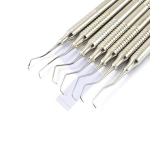 Juego de Curetas Dentales Manuales de Acero Gracey Set 7 para Periodoncia, Planificación Radicular, Eliminación de Cálculos, CE Shuja Surgico - Product Image 5
