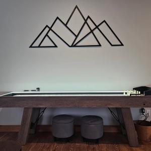 Art mural de montagne indienne au style unique, grand art mural de montagne, art mural de montagne en métal, décoration de montagne naturelle à prix de gros - Product Image 1