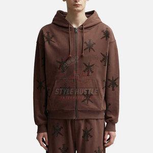 Sweat-shirts à strass pour hommes de haute qualité à prix de gros, vêtements d'hiver basiques, séchage rapide, respirants - Product Image 4