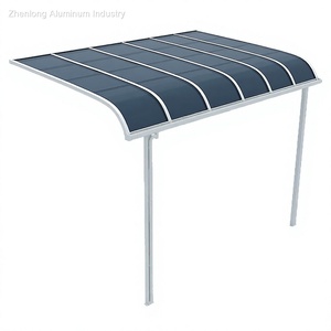 Toile de Bâche Électrique Pliante en Aluminium Premium 2x1.5 3x2 <span class=keywords><strong>4x3</strong></span> m avec Revêtement PU Imperméable pour Jardin, Porche, Villa Résidentielle - Product Image 2