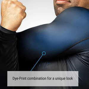 High Quality <b>Compression</b> <b>Shirt</b> MMA Rash Guard for Men Customize Your Own Logo Sublimated Full Sleeve Rash Guard for Men - Product Image 3