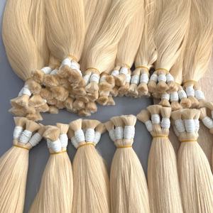 Extensiones de cabello humano liso Rubio natural europeo 100% precio barato vendedor de cabello vietnamita - Product Image 4