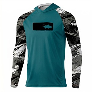 Sweat à capuche de pêche personnalisé haut de gamme avec protection UV, tissu à séchage rapide et design performant pour l'extérieur - Product Image 1