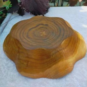 Tazón de Madera de Teca Hecho a Mano, Rústico, Festoneado, Ecológico, Duradero, Personalizable, para Servir Ensaladas, Frutas, Postres, para la Mesa de la Cocina - Product Image 6