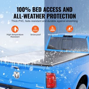 Copertura Avvolgibile per Cassone Compatibile con Dodge Ram 1500 2002-2018 e 2500 3500 2003-2024, Classe 2019-2024 - Product Image 4