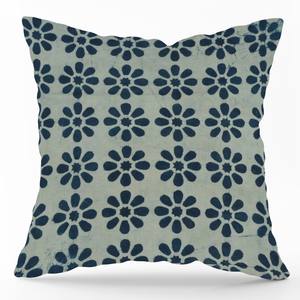 Housse de coussin en coton imprimé à la main Indigo Luxury, décorative pour canapé, qualité export premium - Product Image 5