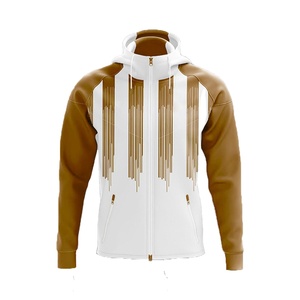 เสื้อแจ็คเก็ตซิปผู้ชายสั่งทำขายส่ง ดีไซน์ล่าสุดขายดี ระบายอากาศได้ดี ผลิตจากโพลีเอสเตอร์ เหมาะสำหรับใส่ลำลองและเล่นกีฬา - Product Image 1