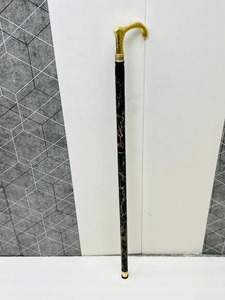 Bastón Plegable de 3 Secciones, Multifuncional, con Mango de Latón Victoriano y Madera de Palisandro Negro Tallada, Pulido, 37 Pulgadas (Aprox.) MUNDO ANTIGUO - Product Image 4