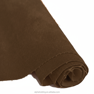 Tela de flocado Pigpell con reverso de rayón tejido de 54" x 70Y para embalaje de joyería PP78-569 Marrón - Product Image 1