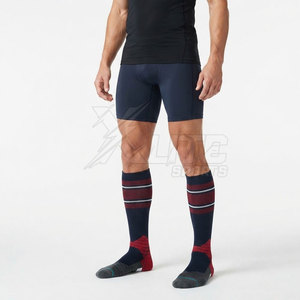 Chaussettes de football montantes premium pour adultes, en tissu anti-humidité, avec talon et bout renforcés, antidérapantes pour l'entraînement et les matchs de football - Product Image 5