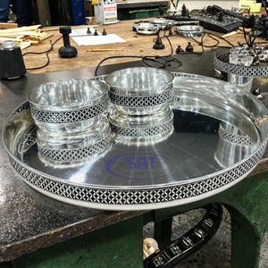 Máquinas de Joyería de Acero SAT, Tazón de Tambor para Fabricación de Joyas, Máquinas Personalizadas de Alto Rendimiento para Plateado en Dubái - Product Image 1