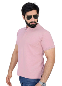 Camiseta de Hombre de Color Sólido, Tejida, Ecológica, de Manga Corta, Algodón Suave, Ropa Casual para Verano, Oficina, Uso Diario - Product Image 4
