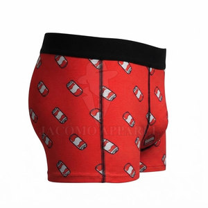 Calzoncillos Boxer de Diseño Casual, Elásticos, de Algodón Suave, Tejido Transpirable, Cintura Acanalada, Estilo Diario - Product Image 4