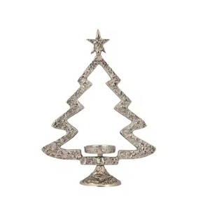 Portavelas Metálico para Bodas y Celebraciones Navideñas, Portavelas Metálicos con Diseño Exquisito a Precios Bajos - Product Image 1