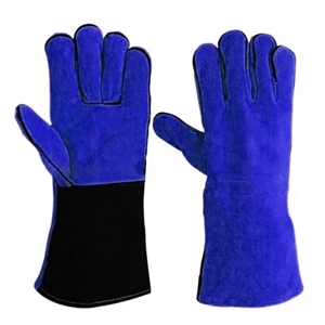 Guantes de Seguridad de Cuero Vacuno, Resistentes al Desgaste, para Protección de Manos en Trabajos Pesados, Bomberos, Barbacoa y Restaurantes - Product Image 6